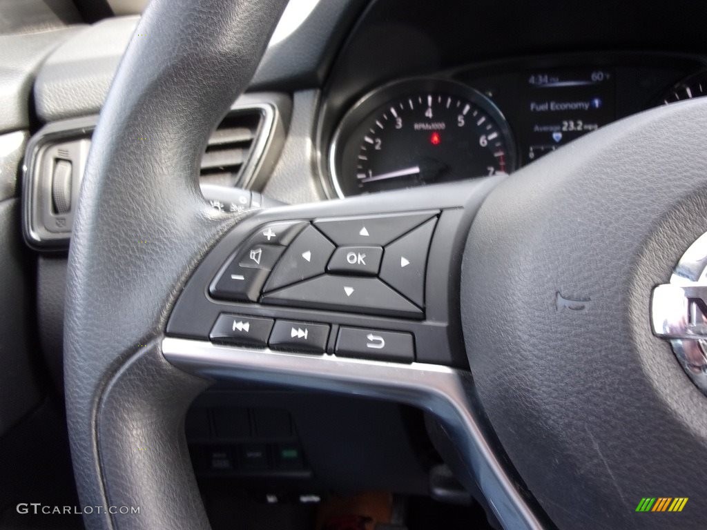 2017 Rogue S AWD - Gun Metallic / Charcoal photo #14