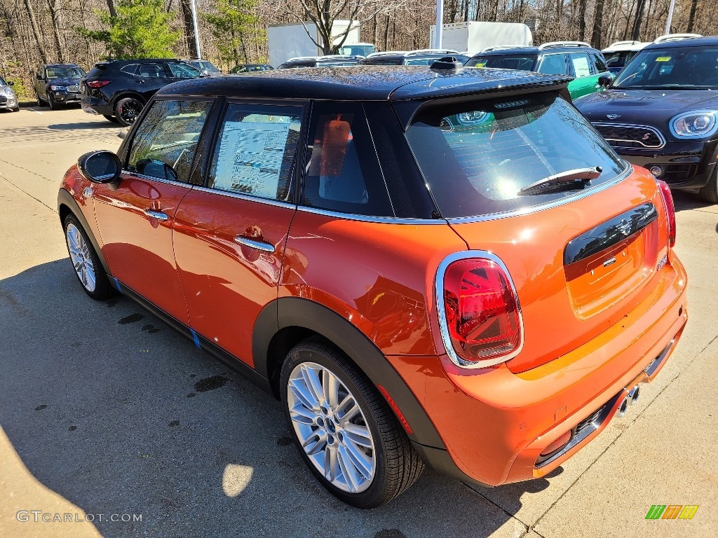 2020 Hardtop Cooper S 4 Door - Solaris Orange Metallic / Carbon Black photo #3