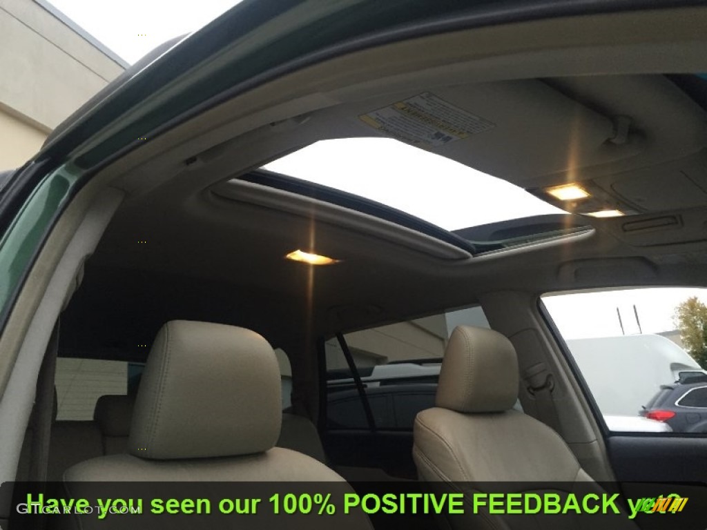 2010 Outback 2.5i Limited Wagon - Cypress Green Pearl / Warm Ivory photo #103