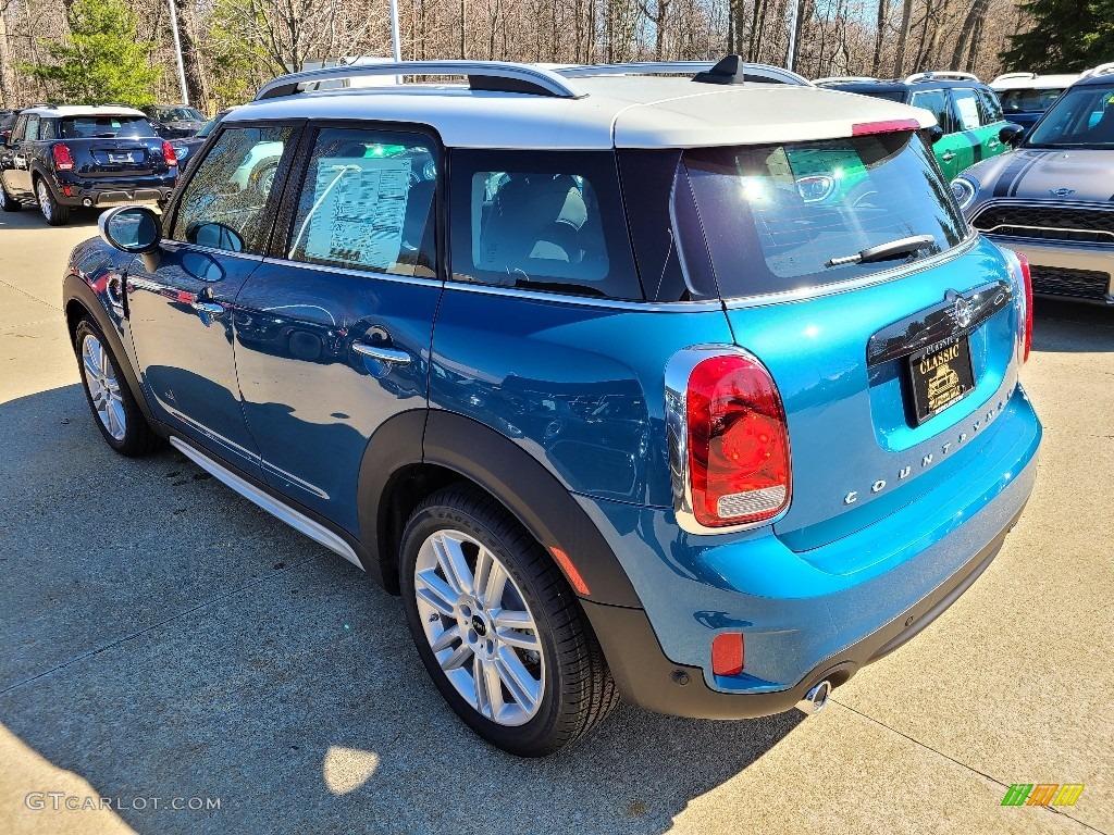 Mini Countryman Cooper S Island Blue The Bold Color Turning It Into A Style Icon - xekmlku