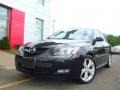 2008 Black Mica Mazda MAZDA3 s Touring Hatchback  photo #2