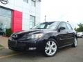 2008 Black Mica Mazda MAZDA3 s Touring Hatchback  photo #3