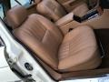 1987 Jaguar XJ Biscuit Interior Front Seat Photo