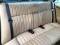 1987 Jaguar XJ Biscuit Interior Rear Seat Photo