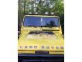1984 Yellow Land Rover Defender 110 Hardtop  photo #14