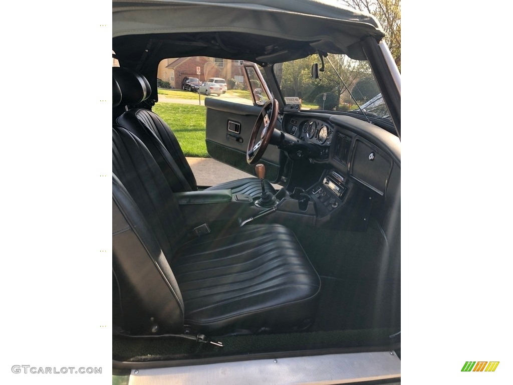1972 MG MGB Standard MGB Model Front Seat Photos