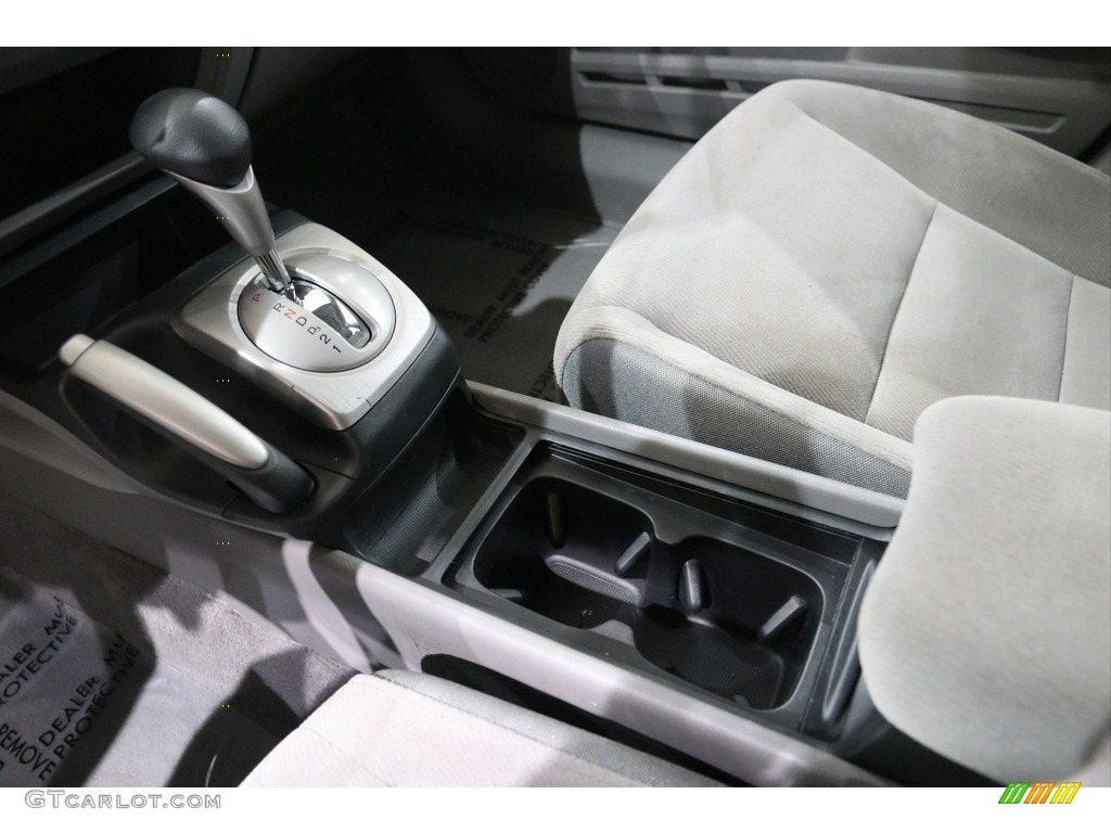 2007 Civic EX Sedan - Galaxy Gray Metallic / Gray photo #12
