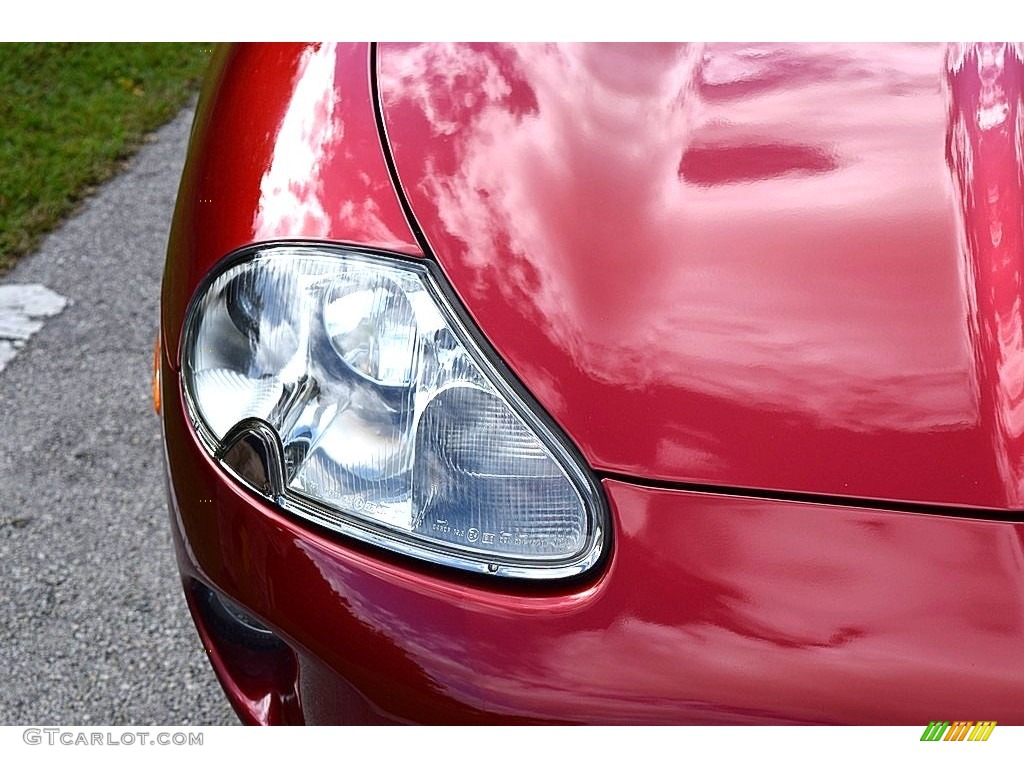 1997 XK XK8 Convertible - Carnival Red Pearl Metallic / Cashmere photo #19