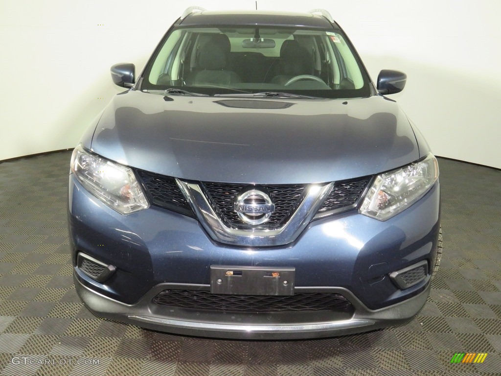 2016 Rogue SV AWD - Arctic Blue Metallic / Charcoal photo #4