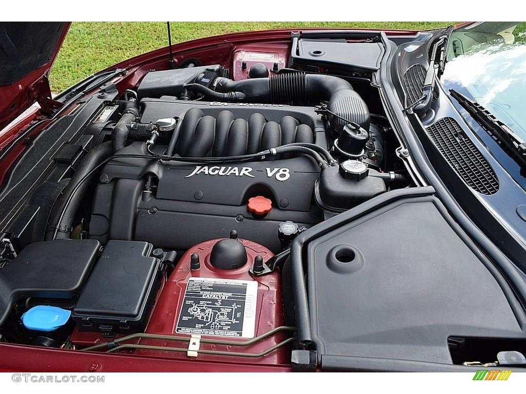 1997 Jaguar XK XK8 Convertible 4.0 Liter DOHC 32-Valve V8 Engine Photo #138728307