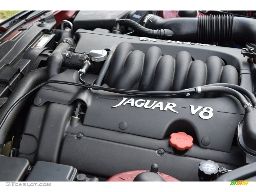 1997 Jaguar XK XK8 Convertible 4.0 Liter DOHC 32-Valve V8 Engine Photo #138728328