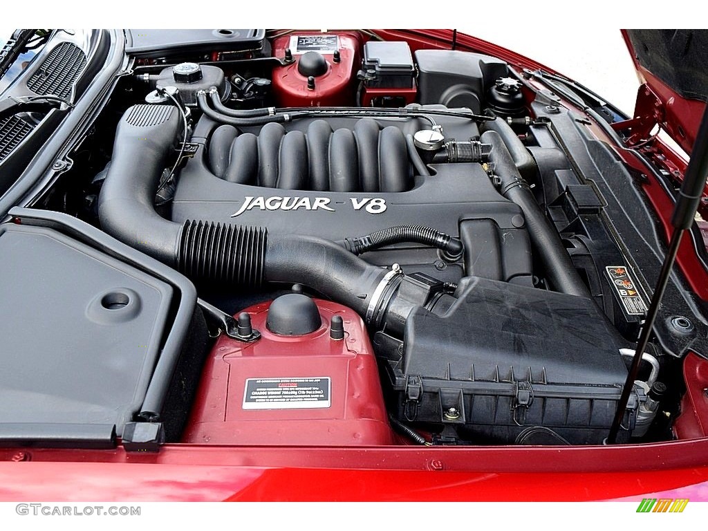1997 Jaguar XK XK8 Convertible 4.0 Liter DOHC 32-Valve V8 Engine Photo #138728352
