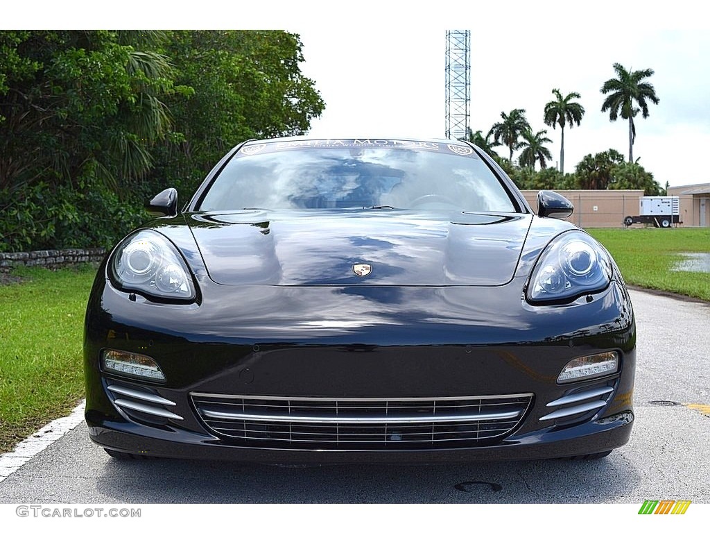 2013 Panamera Platinum Edition - Black / Black photo #10