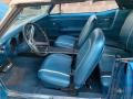 1967 Chevrolet Camaro Blue Interior Interior Photo