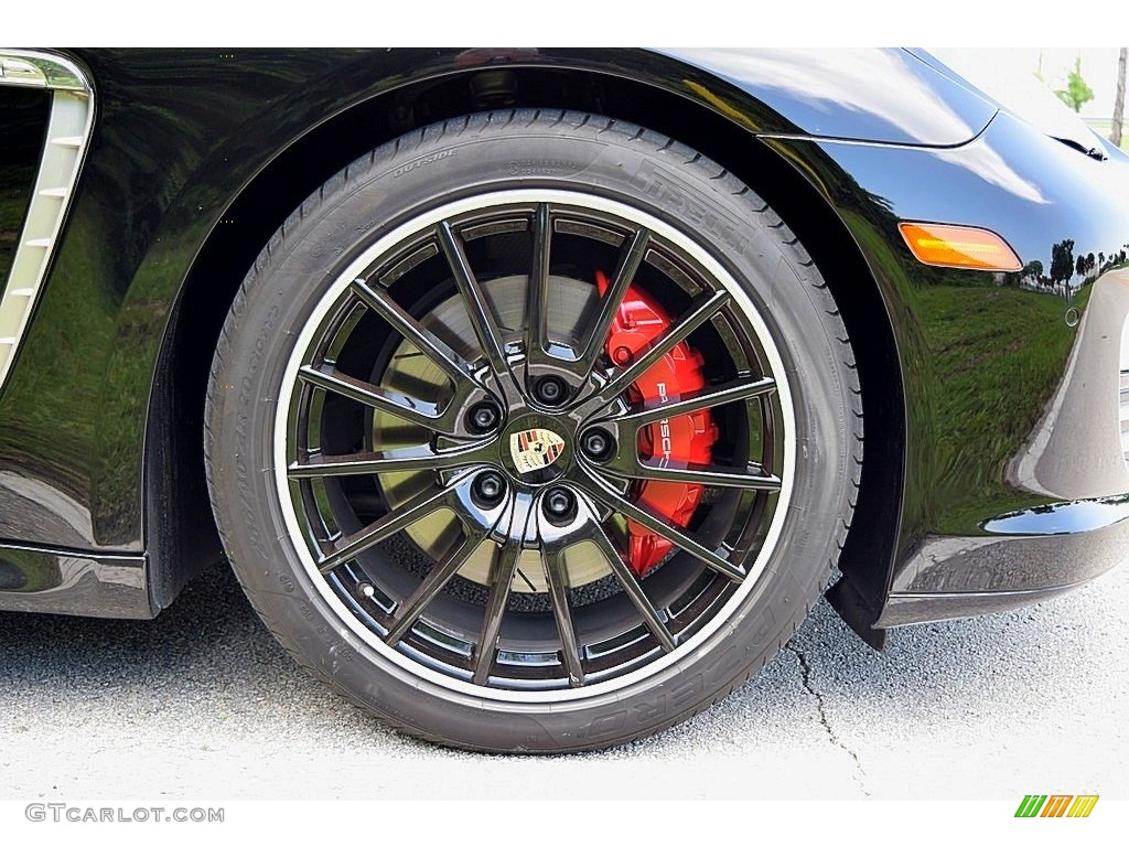 2013 Panamera Platinum Edition - Black / Black photo #14