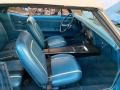 1967 Chevrolet Camaro Blue Interior Front Seat Photo
