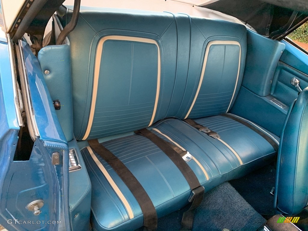 1967 Chevrolet Camaro SS Convertible Rear Seat Photo #138728709