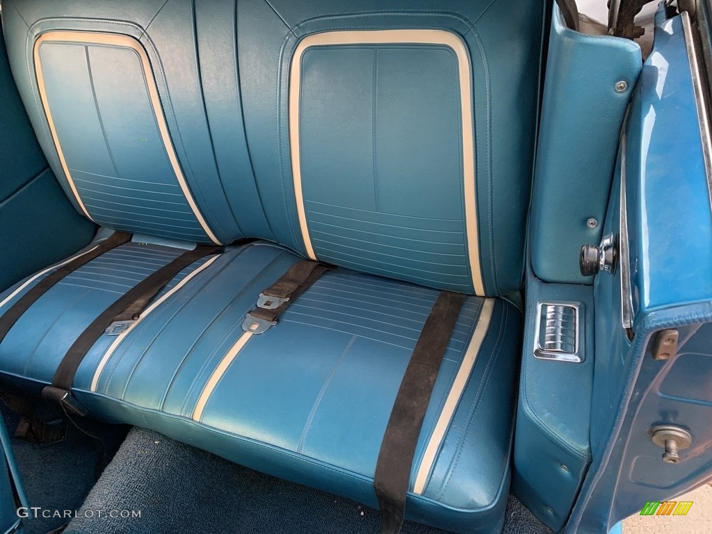 1967 Chevrolet Camaro SS Convertible Rear Seat Photo #138728727