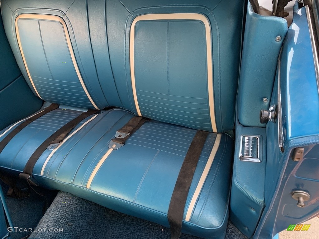 1967 Chevrolet Camaro SS Convertible Interior Color Photos