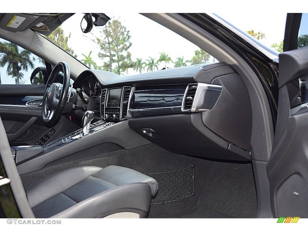 2013 Panamera Platinum Edition - Black / Black photo #19