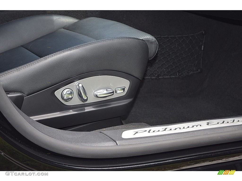 2013 Panamera Platinum Edition - Black / Black photo #21