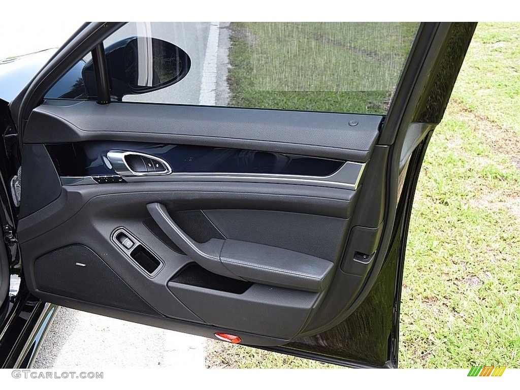 2013 Panamera Platinum Edition - Black / Black photo #22