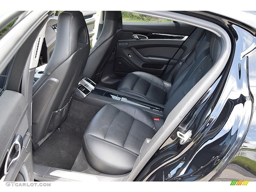 2013 Panamera Platinum Edition - Black / Black photo #44
