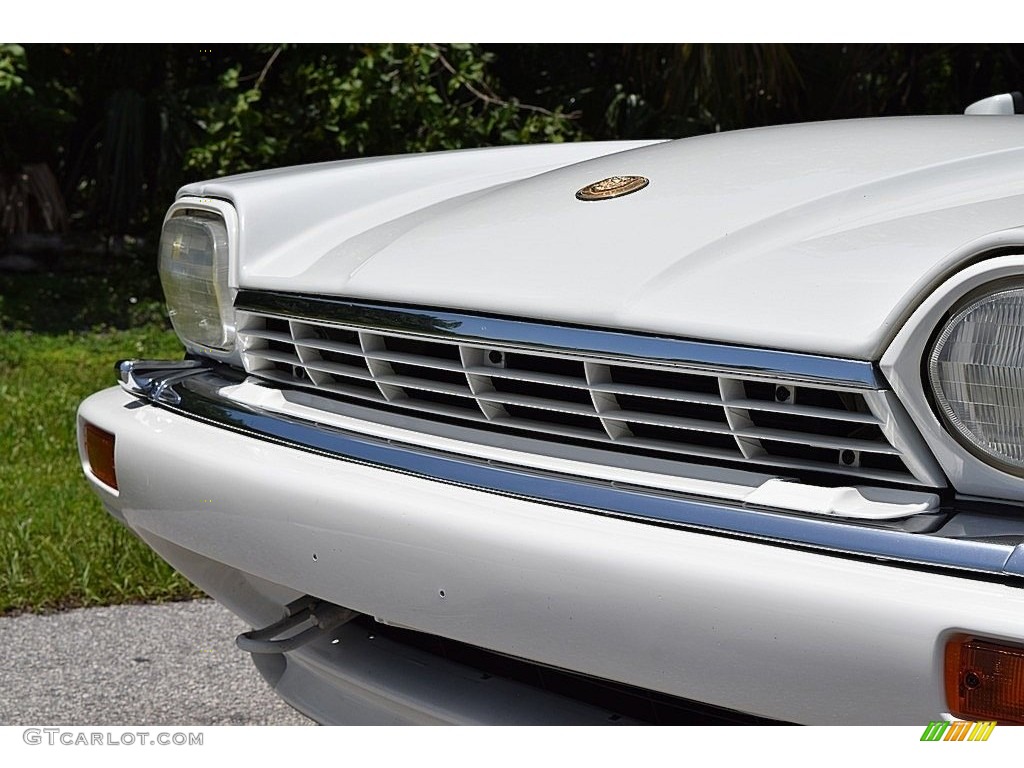 1995 XJ XJS V12 Convertible - Glacier White / Ivory photo #10