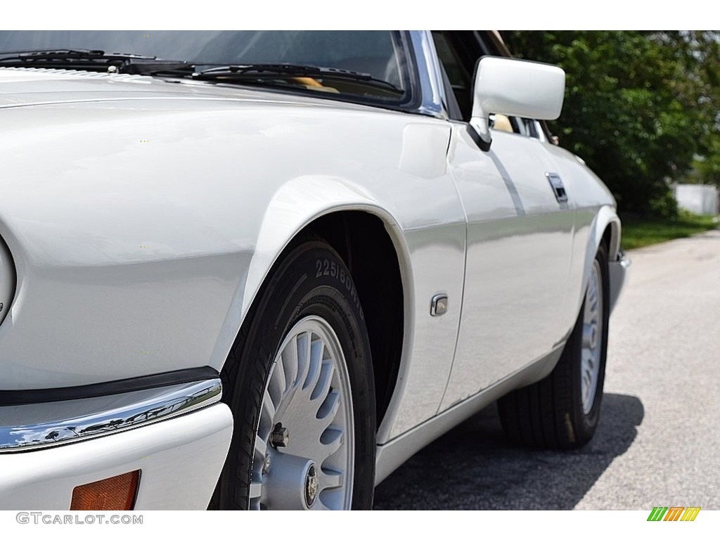 1995 XJ XJS V12 Convertible - Glacier White / Ivory photo #11