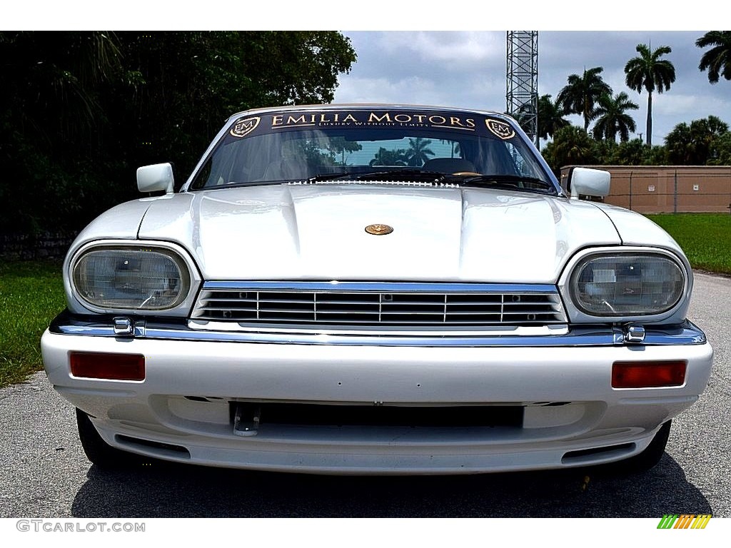 1995 XJ XJS V12 Convertible - Glacier White / Ivory photo #12