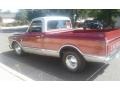 1968 Custom Dark Red Chevrolet C/K C10 Standard Regular Cab  photo #2