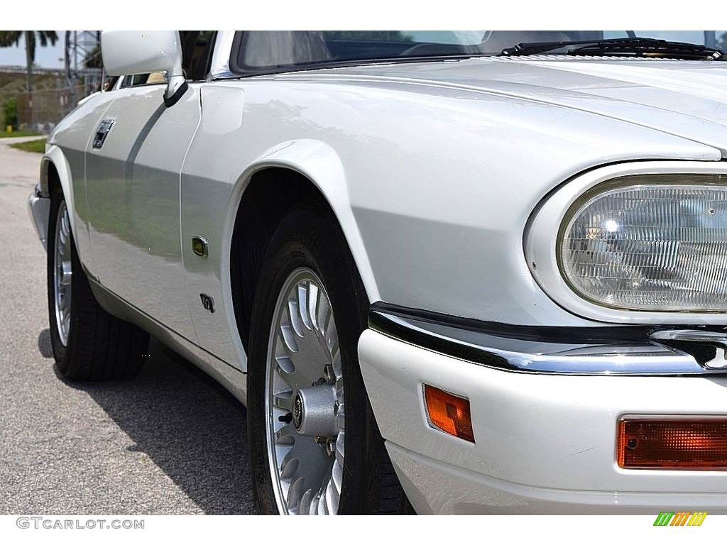 1995 XJ XJS V12 Convertible - Glacier White / Ivory photo #14