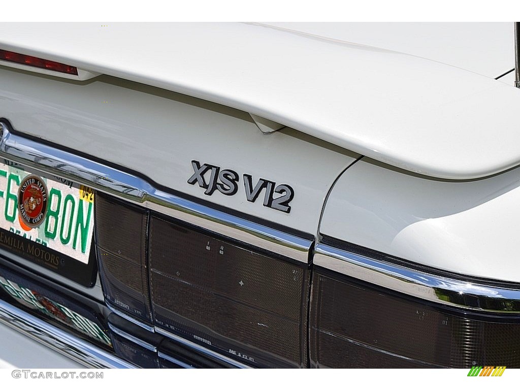 1995 XJ XJS V12 Convertible - Glacier White / Ivory photo #15