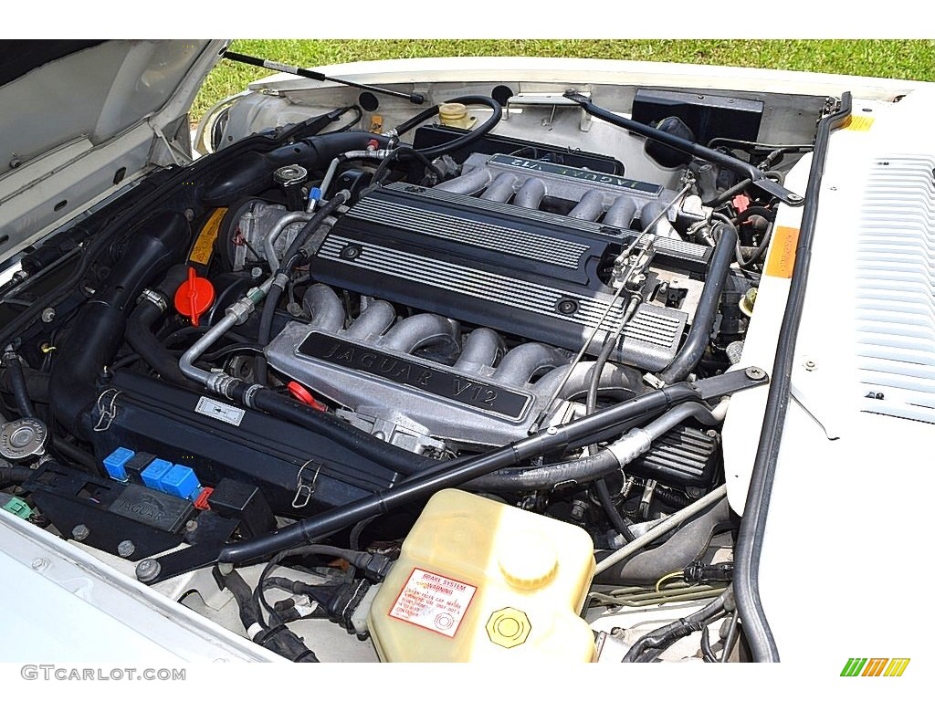 1995 XJ XJS V12 Convertible - Glacier White / Ivory photo #17
