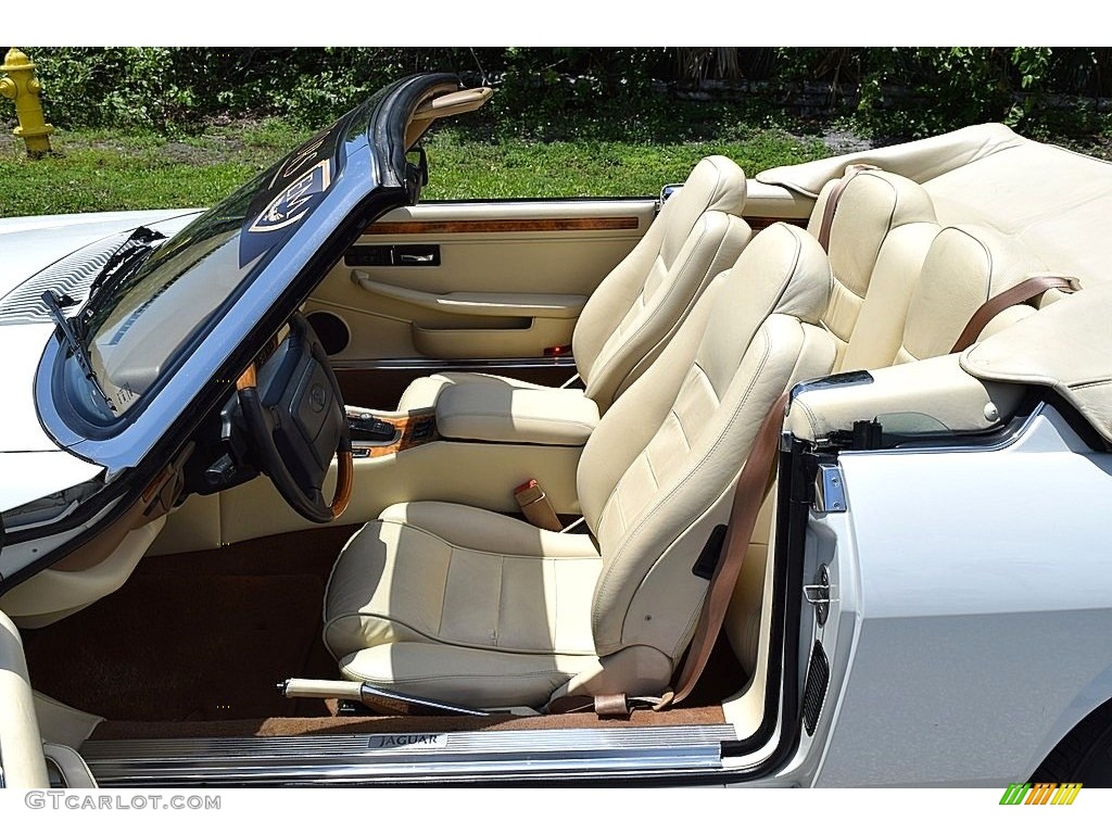 1995 Jaguar XJ XJS V12 Convertible Front Seat Photo #138729642