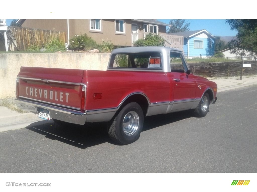 1968 C/K C10 Standard Regular Cab - Custom Dark Red / Black photo #12