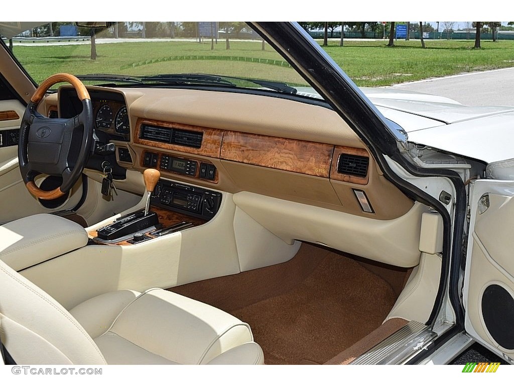 1995 XJ XJS V12 Convertible - Glacier White / Ivory photo #38