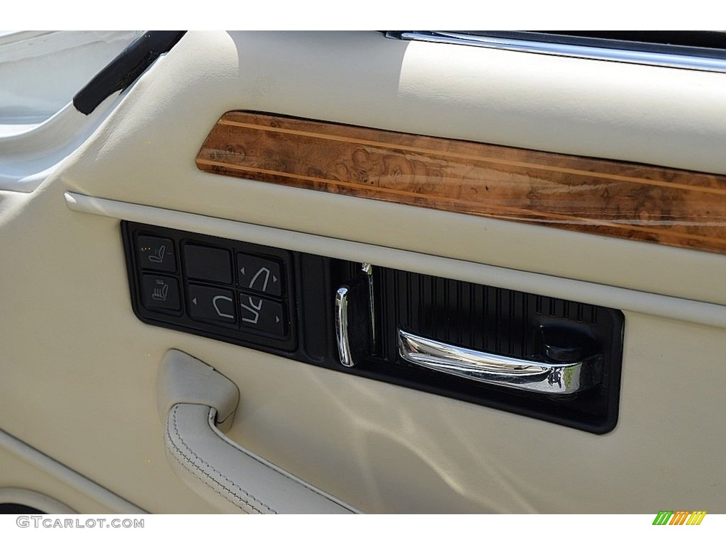 1995 Jaguar XJ XJS V12 Convertible Ivory Door Panel Photo #138729951