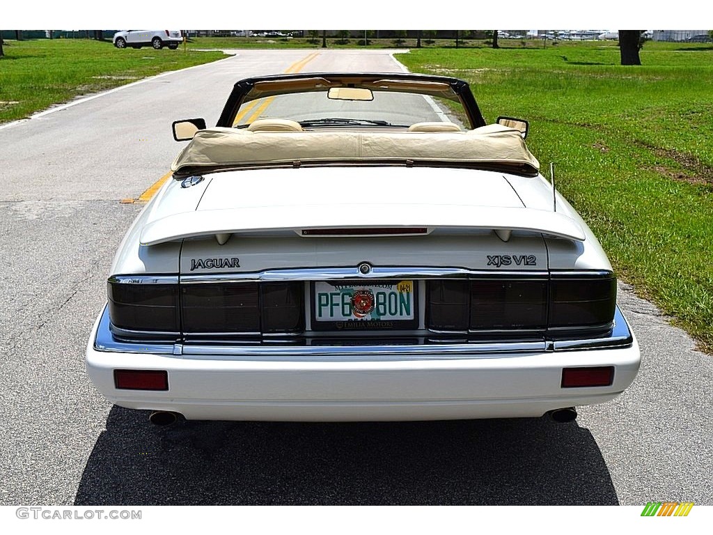 1995 XJ XJS V12 Convertible - Glacier White / Ivory photo #50