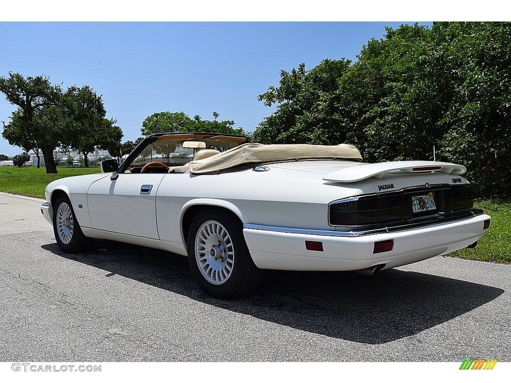 1995 XJ XJS V12 Convertible - Glacier White / Ivory photo #51