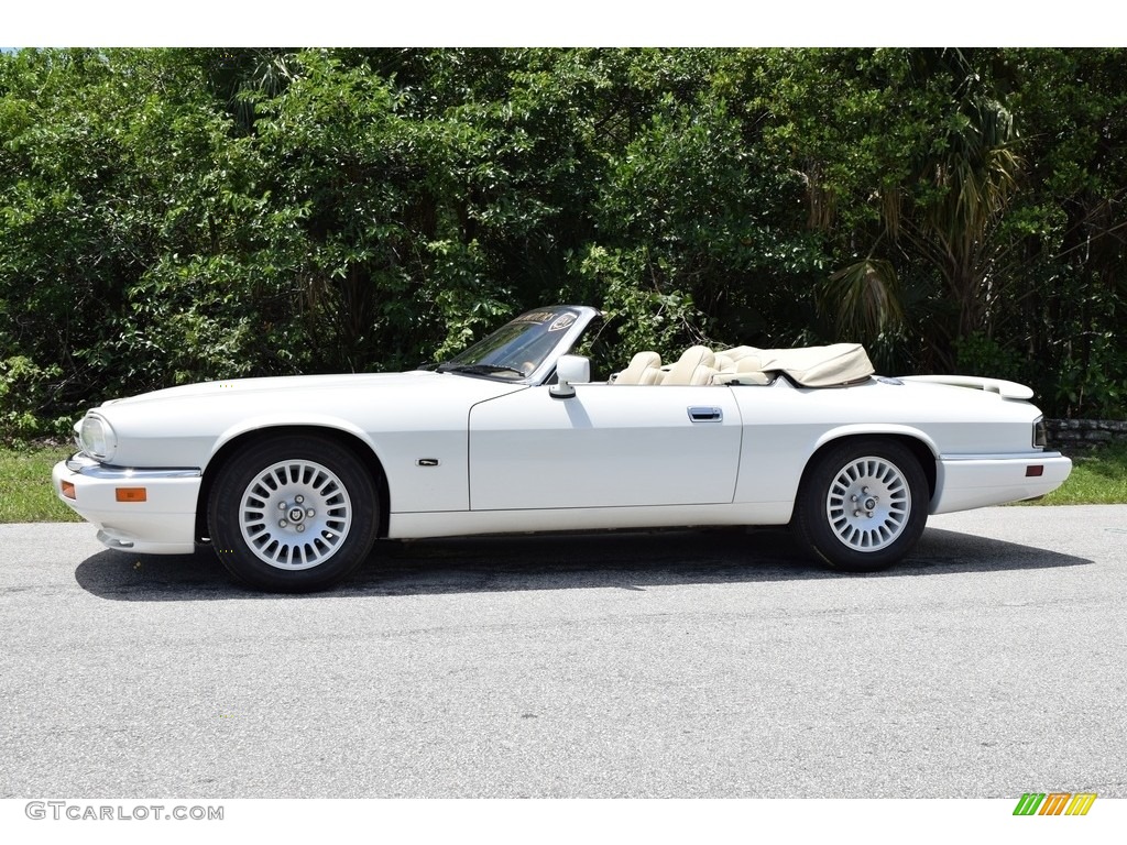 1995 XJ XJS V12 Convertible - Glacier White / Ivory photo #52