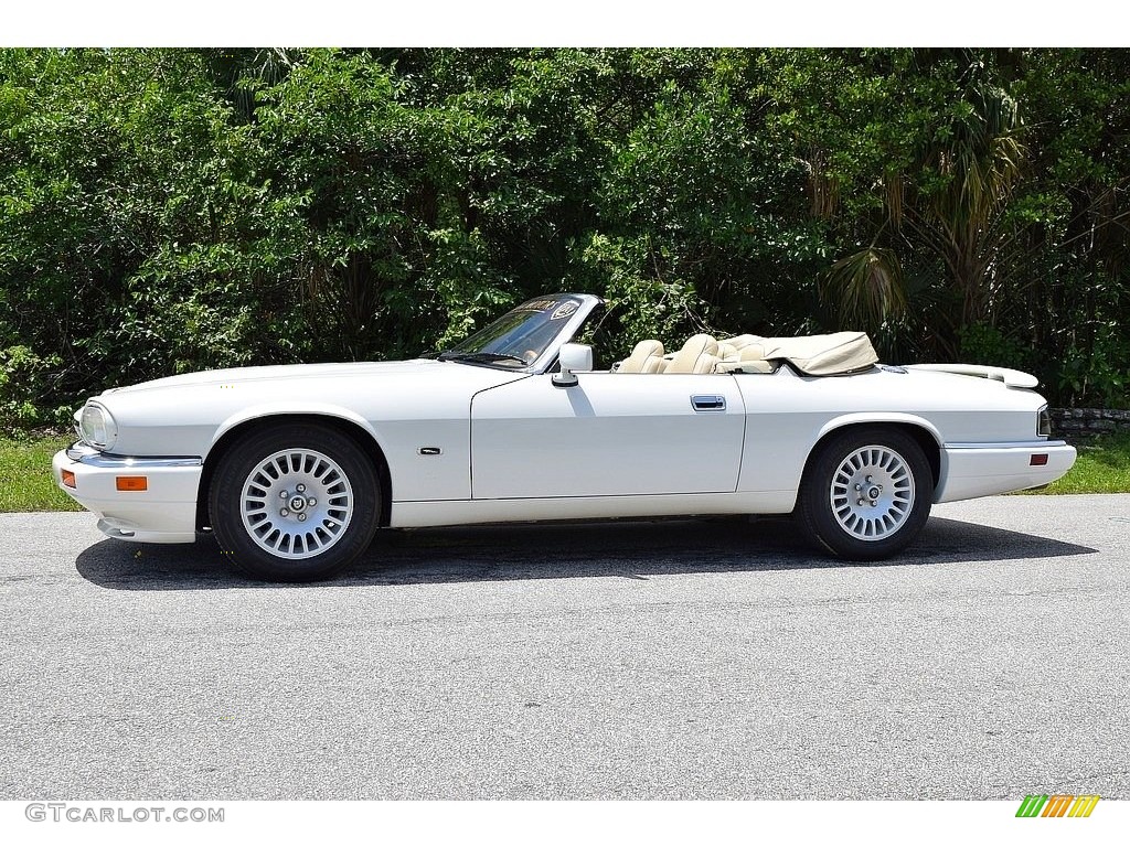 1995 XJ XJS V12 Convertible - Glacier White / Ivory photo #53