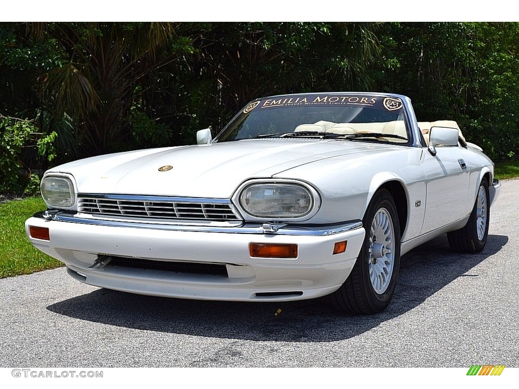 1995 XJ XJS V12 Convertible - Glacier White / Ivory photo #54