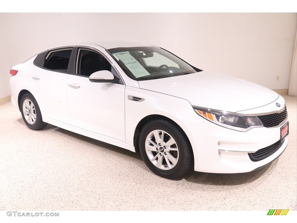 Snow White Pearl Kia Optima