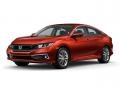 2020 Molten Lava Pearl Honda Civic EX Sedan  photo #42