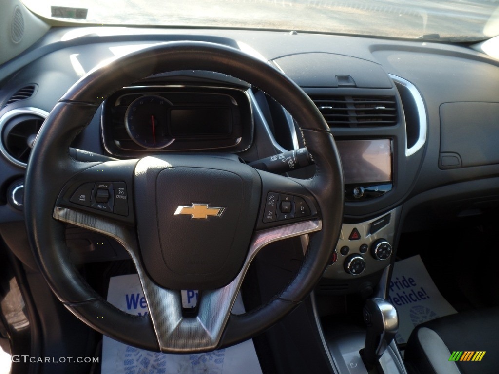 2016 Trax LTZ AWD - Black Granite Metallic / Jet Black photo #17