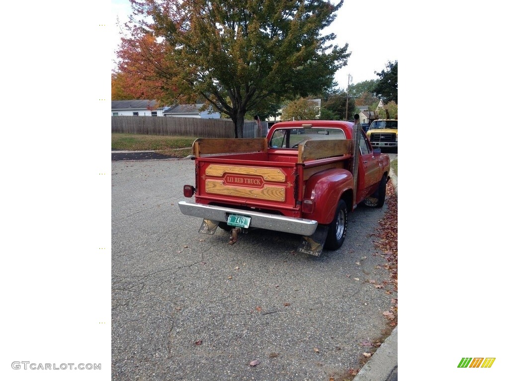 Medium Canyon Red 1979 Dodge D Series Truck D150 Li'l Red Truck Exterior Photo #138732873