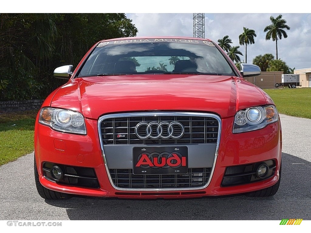 Brilliant Red 2008 Audi S4 4.2 quattro Sedan Exterior Photo #138732879