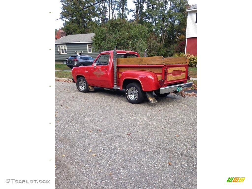 Medium Canyon Red 1979 Dodge D Series Truck D150 Li'l Red Truck Exterior Photo #138732894