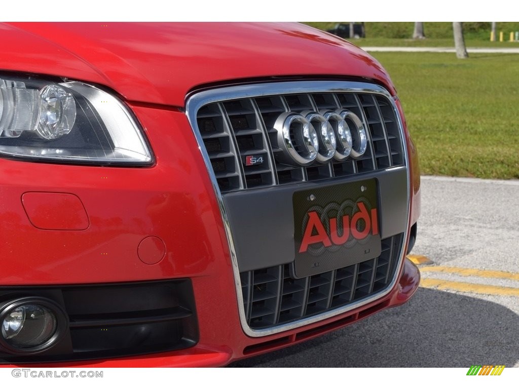 2008 S4 4.2 quattro Sedan - Brilliant Red / Black/Black photo #18